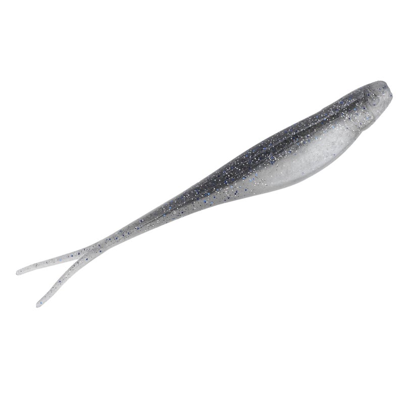 Strike King (3XBZTOO-57) 3X Baby Z Too Jerkbait Fishing Lure, Smokey Shad, 3.5", Salt-Impregnated - Image 1